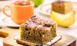 Bolo de Banana com Farinha de Rosca