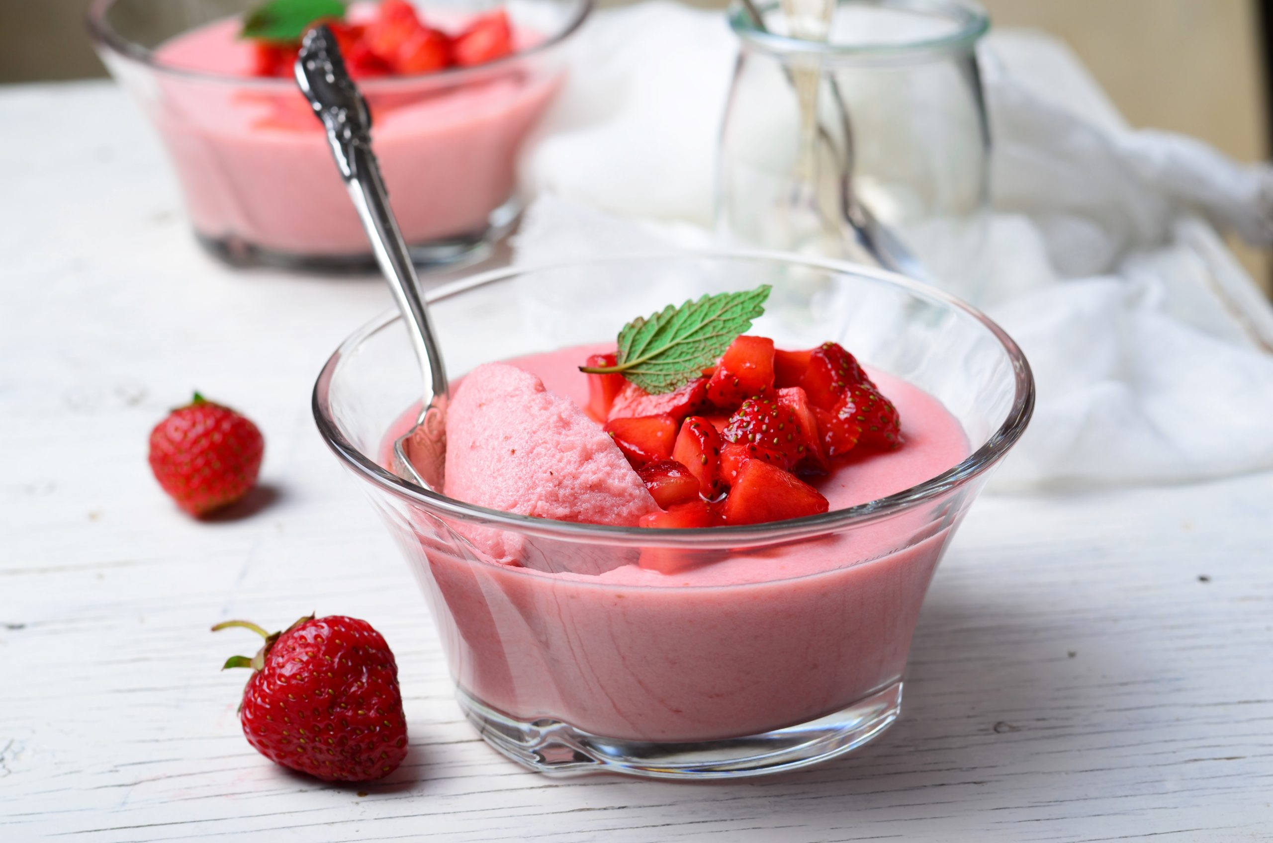 Mousse de Morango Fácil