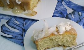 Bolo Coco Farinha Arroz Simples