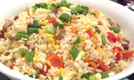 Arroz Natalino Colorido e Delicioso