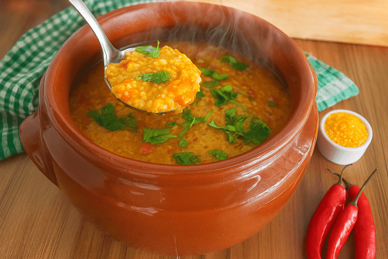 canjiquinha cremosa com panela de pressão