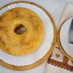 Bolo iogurte fofinho úmido para lanche